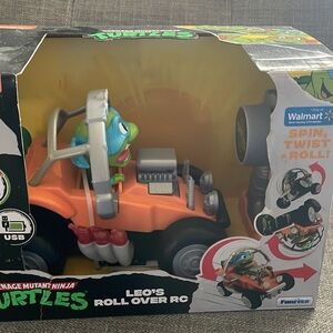 Teenage Mutant Ninja Turtles Remote Control Car Leo's Roll Over RC Rechargeable